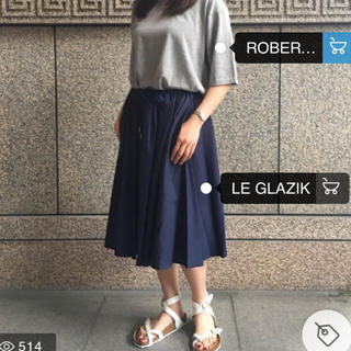 ルグラジック(LE GLAZIK)の美品 ルグラジック 定番スカート(ひざ丈スカート)