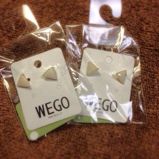 ウィゴー(WEGO)のトライアングルピアス値下げ♡(ピアス)