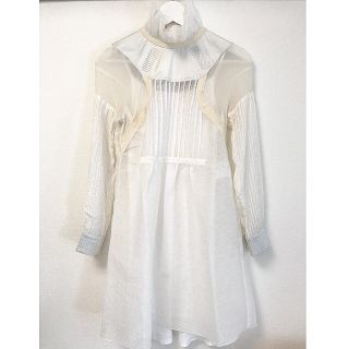 希少 美品 アンダーカバー ウール レイヤードデザイン フリル