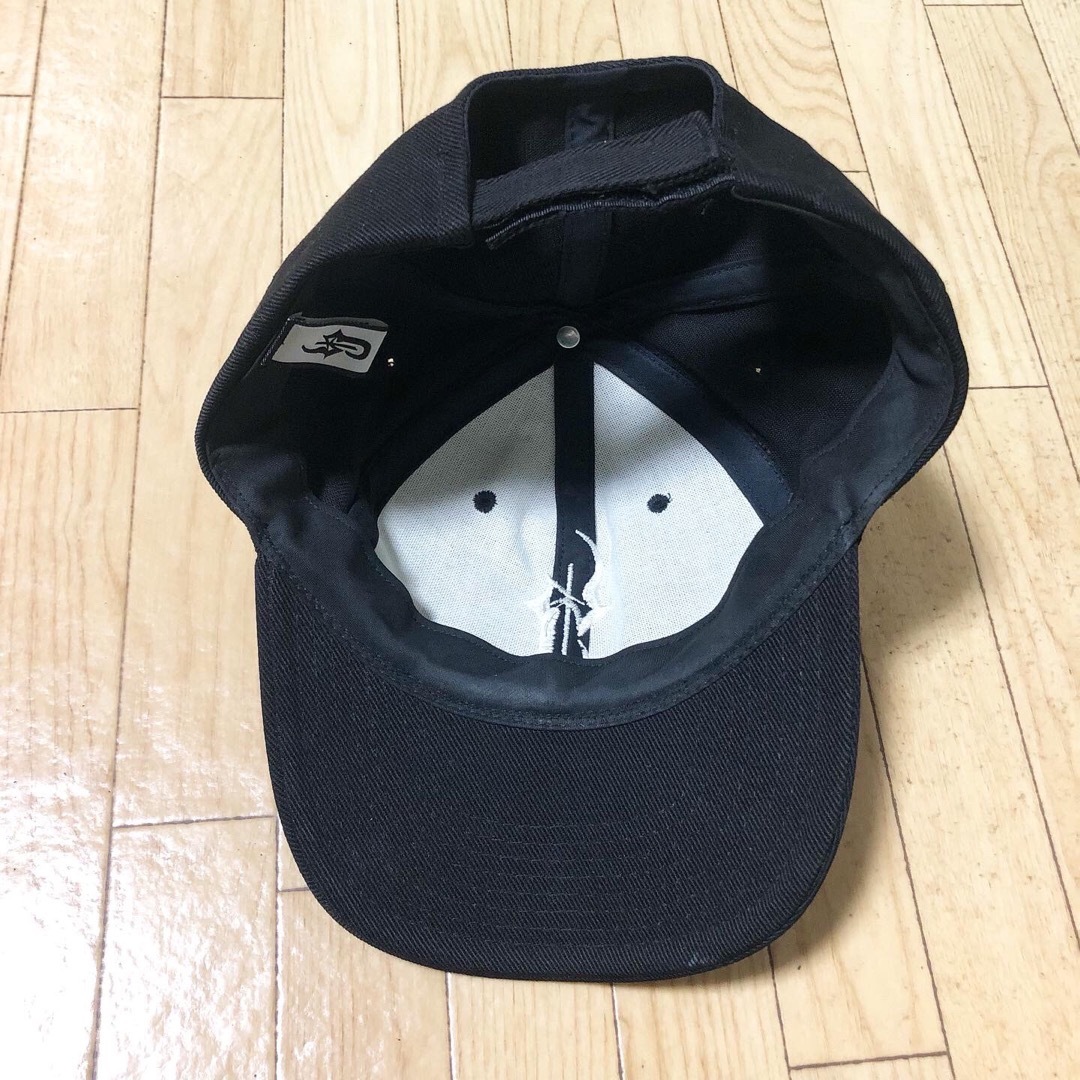 ART VINTAGE - Vintage 90s ROCK STEADY CREW ロゴ キャップ 黒 ART VINTAGE - Vintage 90s ROCK STEADY CREW ロゴ キャップ 黒