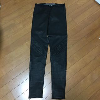 リックオウエンス(Rick Owens)の超美品☆リックオウエンス☆定番レザーレギンス☆ブラック(その他)