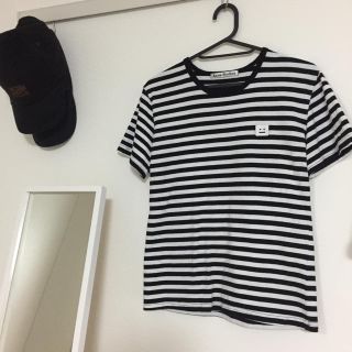 アクネ(ACNE)のアクネ ボーダーTシャツ(Tシャツ(半袖/袖なし))