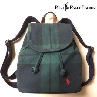 ラルフローレン(Ralph Lauren)の【✨mk様専用ページ✨】美品❤️ラルフローレン ベビー 定番チェック柄リュック(リュックサック)