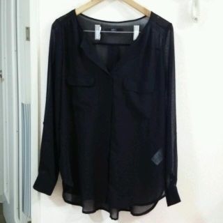 アズールバイマウジー(AZUL by moussy)のAZULbymoussyシフォンブラウス(シャツ/ブラウス(長袖/七分))