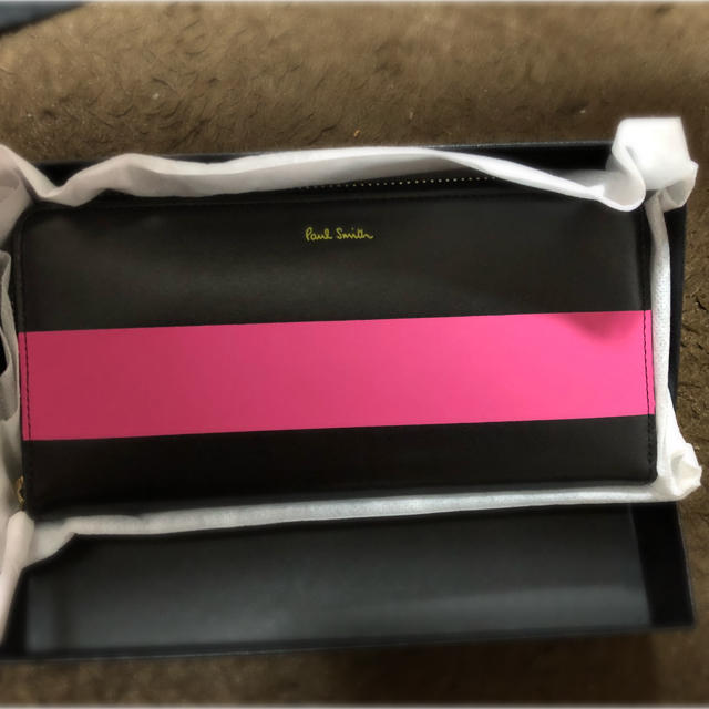 Paul Smith(ポールスミス)のポールスミス  ペイントストライプ長財布 レディースのファッション小物(財布)の商品写真