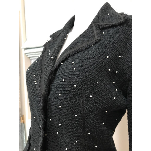 EPOCA(エポカ)の【美品】エポカ EPOCA ブラックパーツきセットアップスーツ レディースのフォーマル/ドレス(スーツ)の商品写真