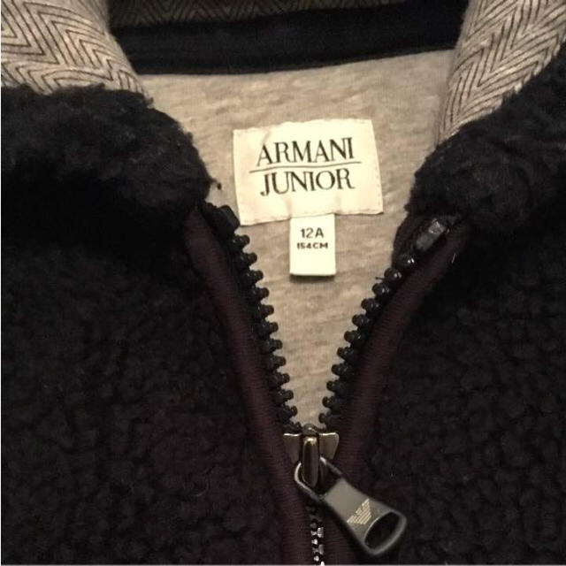 ARMANI JUNIOR(アルマーニ ジュニア)のFU♡様専用 美品 アルマーニ ジュニア パーカー ジャケット ♡ キッズ/ベビー/マタニティのキッズ服男の子用(90cm~)(ジャケット/上着)の商品写真