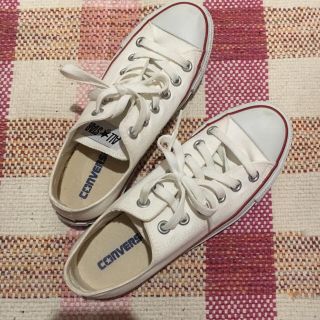 コンバース(CONVERSE)のコンバース 白 値下げしました！(スニーカー)