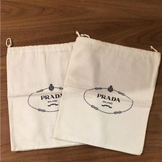 プラダ(PRADA)のPRADA     巾着   2枚セット(ショップ袋)