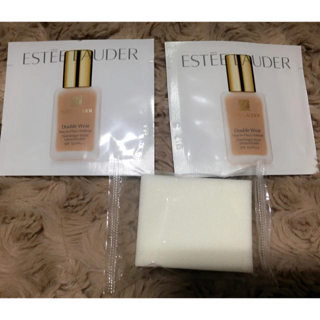 Estee Lauder(エスティローダー)のエスティーローダー ダブルウェア＆スポンジ コスメ/美容のキット/セット(サンプル/トライアルキット)の商品写真