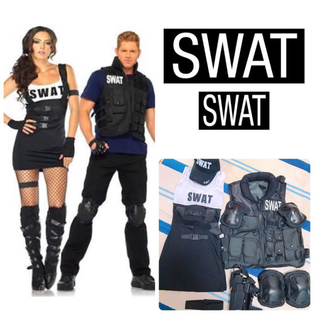 即日発送 Swat ハロウィン コスプレ カップル ペアの通販 By Haru ラクマ