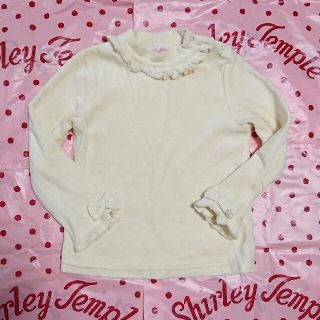 シャーリーテンプル(Shirley Temple)のシャーリーテンプル  ベロア カットソー 110(Tシャツ/カットソー)