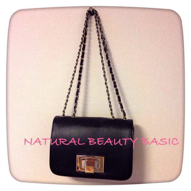 NATURAL BEAUTY BASIC(ナチュラルビューティーベーシック)の♡NBB♡チェーンバック レディースのバッグ(ショルダーバッグ)の商品写真