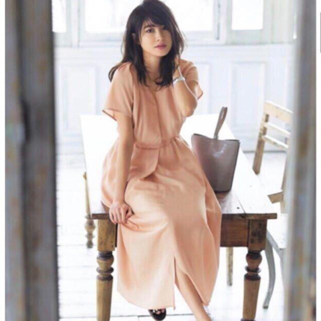 IENA(イエナ)の特価♥︎CLASSY×IENA シャツドレープワンピース レディースのワンピース(ひざ丈ワンピース)の商品写真