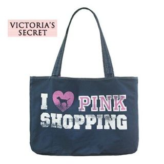 ヴィクトリアズシークレット(Victoria's Secret)の希少●Victoria Secret PINK リバーシブルトートバッグ 正規品(トートバッグ)