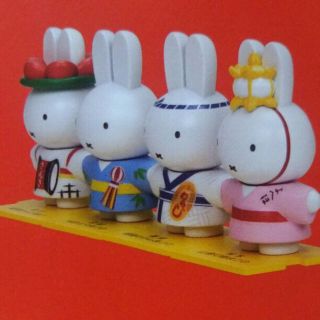 miffy 手をつなごうフィギュア☆ミッフィー(キャラクターグッズ)