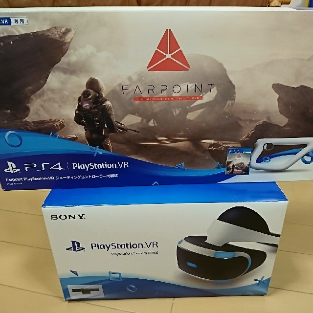 新着商品 PSVR カメラ同梱版 Farpoint セット VR PlayStation その他