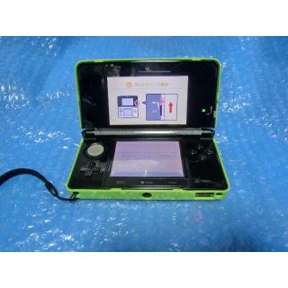 ニンテンドー3DS(ニンテンドー3DS)の【中古】　3DS本体　コスモブラック(家庭用ゲーム機本体)