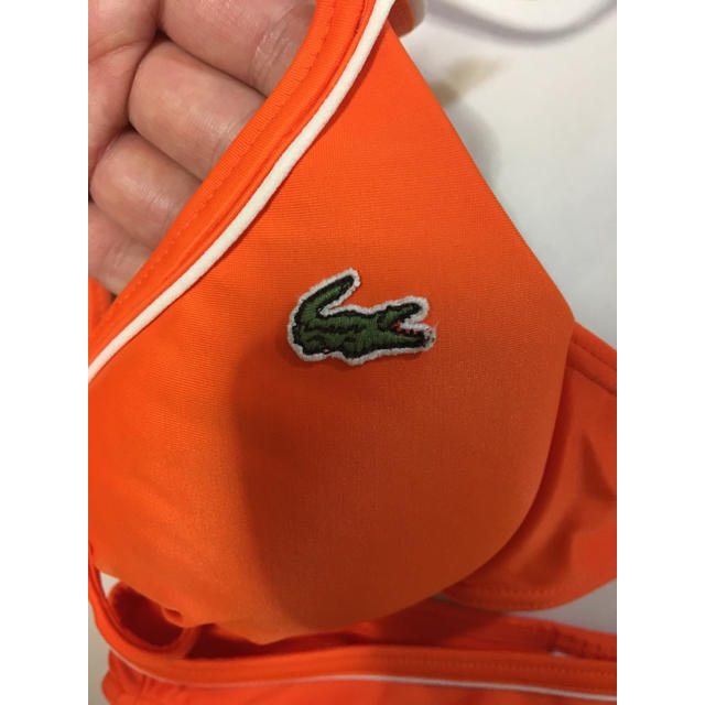 LACOSTE(ラコステ)のラコステ 水着 オレンジ レディース レディースの水着/浴衣(水着)の商品写真