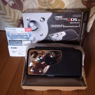 ニンテンドー2DS(ニンテンドー2DS)のニンテンドー2DS LL ドラゴンクエスト はぐれメタルエディション ソフトなし(携帯用ゲーム機本体)