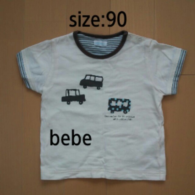 BeBe(ベベ)のbebe☆Tシャツ90 キッズ/ベビー/マタニティのキッズ/ベビー/マタニティ その他(その他)の商品写真