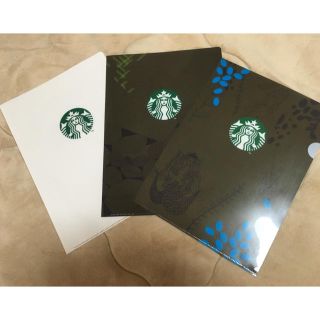 スターバックスコーヒー(Starbucks Coffee)の人気！スターバックス　A4ファイル3枚セット(ファイル/バインダー)