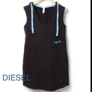 ディーゼル(DIESEL)のDIESEL♡パーカーワンピース(ミニワンピース)