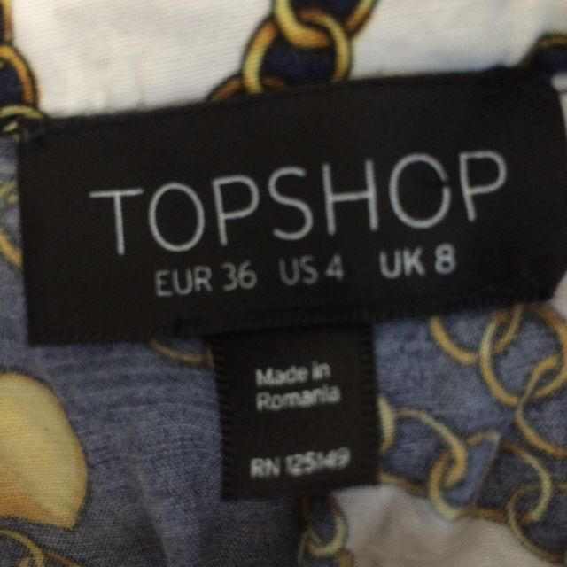 TOPSHOP(トップショップ)のマリン柄スカート レディースのスカート(ミニスカート)の商品写真