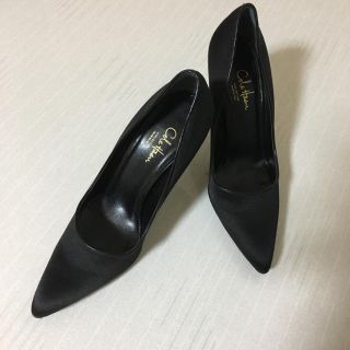 コールハーン(Cole Haan)の値下げしました‼︎【新品】コールハーン フォーマル サテン ブラックパンプス(ハイヒール/パンプス)