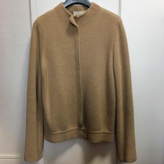 マックスマーラ(Max Mara)の'S MaxMara カシミア混 ニットジャケット(ノーカラージャケット)