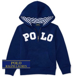 ラルフローレン(Ralph Lauren)の☆新品☆115 ラルフローレン 裏起毛フードパーカー ネイビー 3478  (ジャケット/上着)