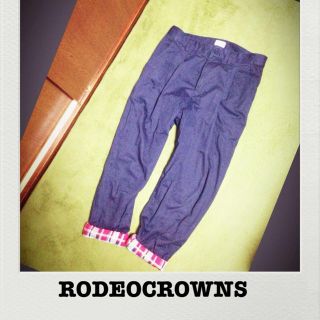 ロデオクラウンズ(RODEO CROWNS)のロデオクラウンズ♡ネイビーパンツ(カジュアルパンツ)