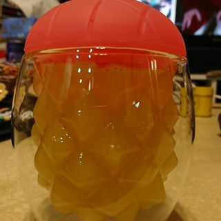 台湾　スターバックス　ダブルウオールグラス(パイナップル)(グラス/カップ)