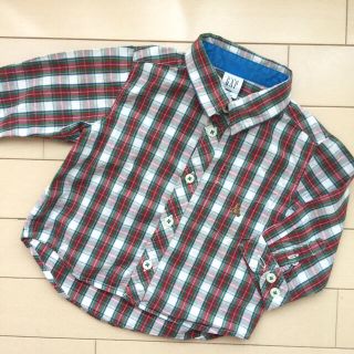 ベビーギャップ(babyGAP)のGAP シャツ 70〜80 着画あり☆(シャツ/カットソー)