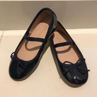 ザラキッズ(ZARA KIDS)のZARA バレーシューズ ネイビー(その他)