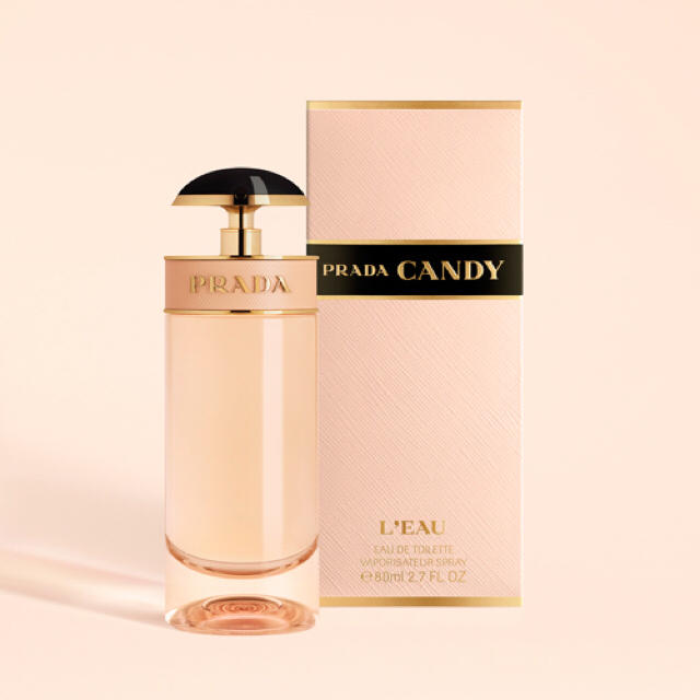 PRADA(プラダ)の新品未開封！PRADAの香水 CANDY L'EAU コスメ/美容の香水(香水(女性用))の商品写真