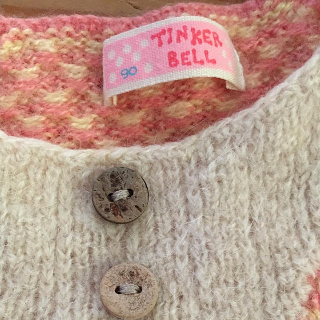 TINKERBELL(ティンカーベル)のティンカーベル 兎のベスト 90サイズ キッズ/ベビー/マタニティのキッズ服女の子用(90cm~)(ジャケット/上着)の商品写真