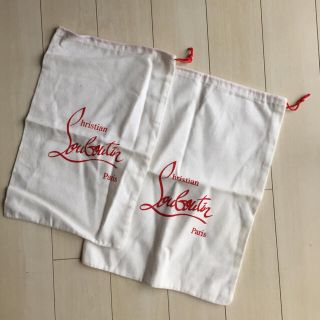 クリスチャンルブタン(Christian Louboutin)の新品未使用！ルブタン♡シューズ袋＊巾着ポーチ2枚セット(ショップ袋)