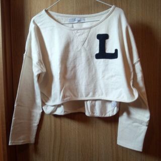 リリーブラウン(Lily Brown)のLily Brown ロゴﾄｯﾌﾟｽ(カットソー(長袖/七分))