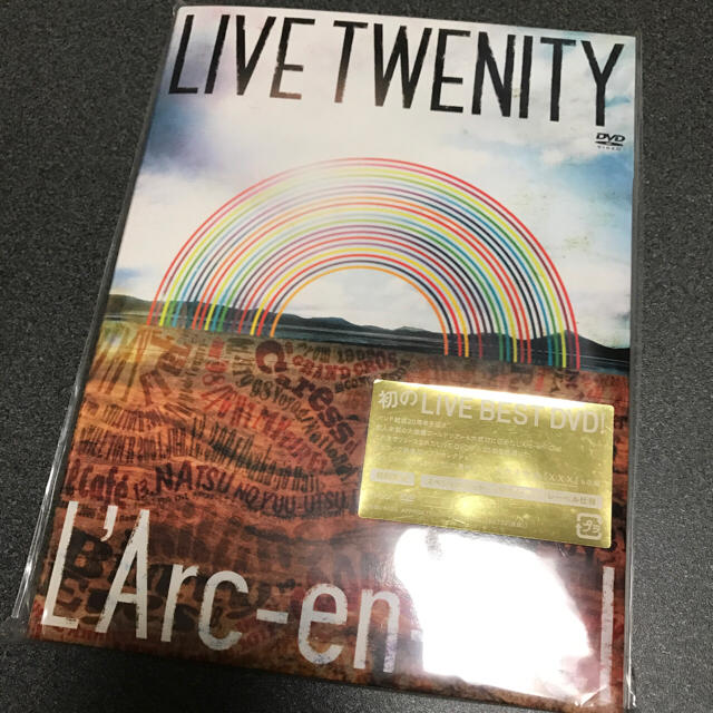 L'Arc～en～Ciel(ラルクアンシエル)のL'Arc/LIVE TWENITY エンタメ/ホビーのDVD/ブルーレイ(ミュージック)の商品写真