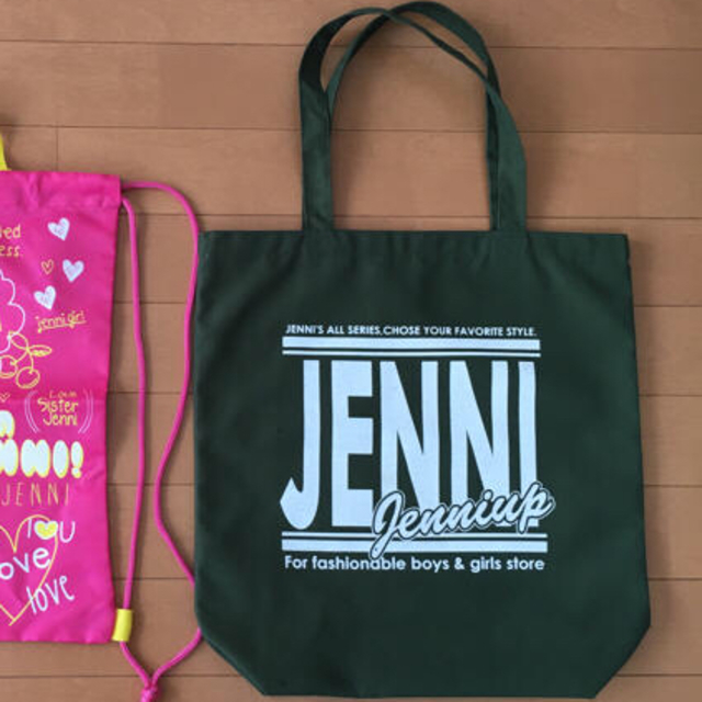 JENNI(ジェニィ)のJENNI♡塾や図書館に♡トートバッグ キッズ/ベビー/マタニティのこども用バッグ(トートバッグ)の商品写真