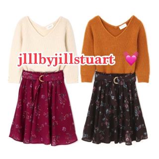 ジルバイジルスチュアート(JILL by JILLSTUART)の新作💓完売品 ジルバイジルスチュアート ニット ワンピース(ひざ丈ワンピース)