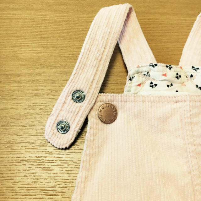 ZARA KIDS(ザラキッズ)のzara☆ジャンパースカート キッズ/ベビー/マタニティのベビー服(~85cm)(ワンピース)の商品写真