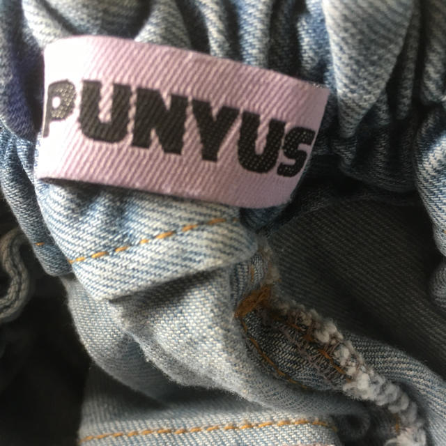 PUNYUS(プニュズ)のPUNYUS★プニュズ★ハイウエストデニムショートパンツ★サイズ2 レディースのパンツ(デニム/ジーンズ)の商品写真