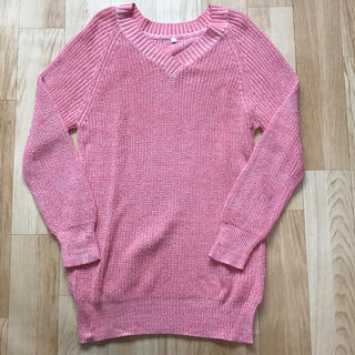 ざっくりピンクのセーター(ニット/セーター)