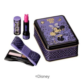 アナスイ(ANNA SUI)の【限定品】ANNA SUI クリスマスコフレ ミニー 紫(コフレ/メイクアップセット)