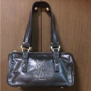 サンローラン(Saint Laurent)のサンローラン スタッズ ❤️ ボストン ショルダー(ハンドバッグ)