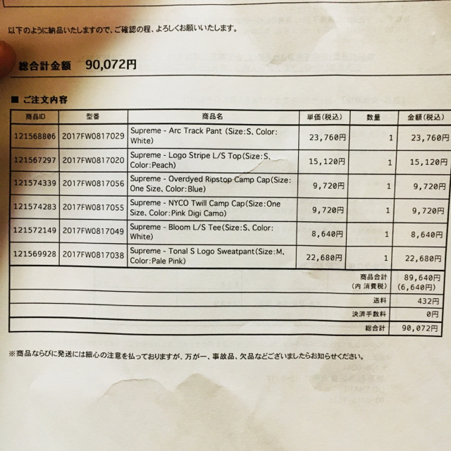 Supreme サイズS の通販 by kenta5897's shop｜シュプリームならラクマ - シュプリーム ロンT 2017ss 人気超激安