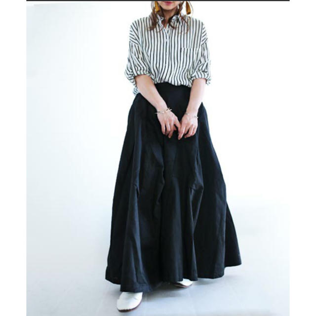 antiqua(アンティカ)のantipua黒のロングスカート♡新品 レディースのスカート(ロングスカート)の商品写真