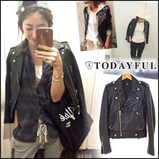 トゥデイフル(TODAYFUL)のりーさん様専用(ライダースジャケット)